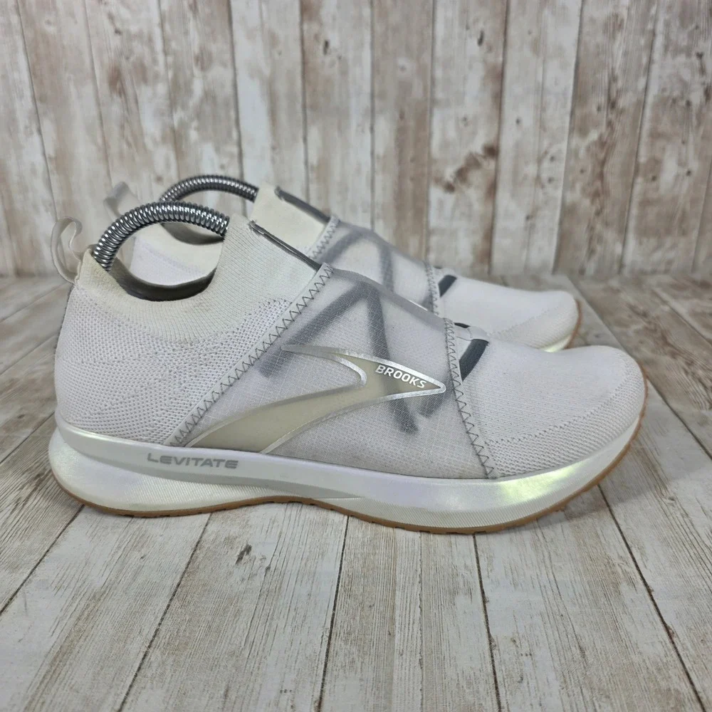 Brooks Levitate StealthFit 6 Limited Edition Running Shoes White‎ Size 9